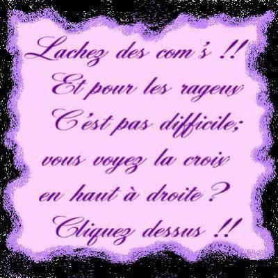 Lachez vos comm's