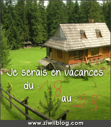 En vacances !!!