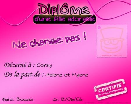 Ne change pas on t'adore trop fort